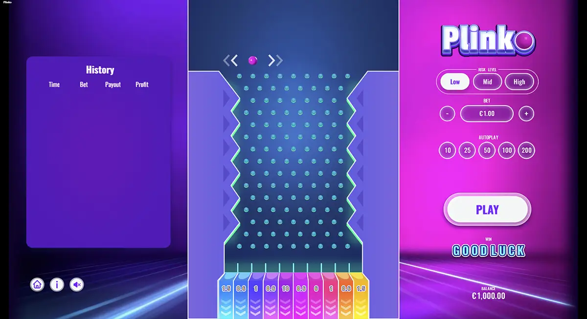 Отримати джекпот Plinko